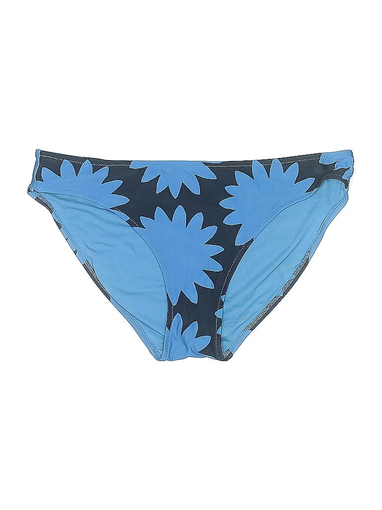Pre-owned Aerie Swimsuit Bottoms In Blue