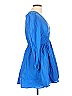 billy j 100% Polyester Blue Cocktail Dress Size 10 - photo 4