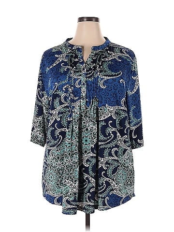 Serengeti 3/4 Sleeve Blouse (view 1)