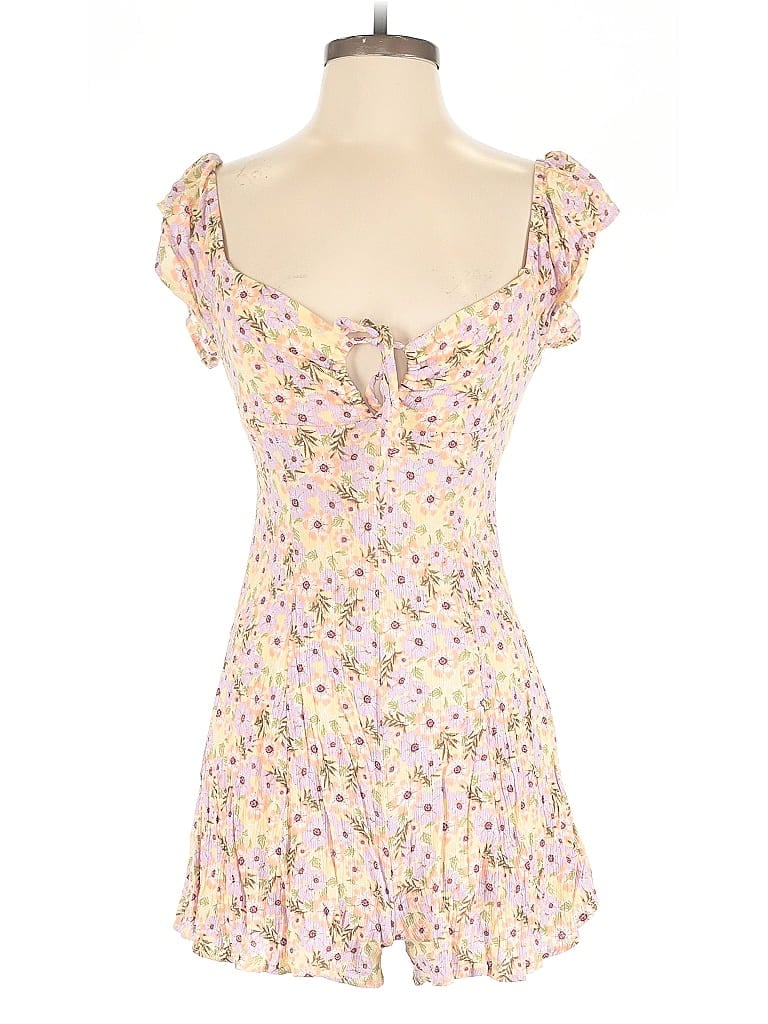 Pre-owned Timing Romper In Pink