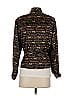 Evan Picone 100% Polyester Gold Black Blazer Size 4 (petite) - photo 2