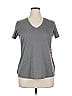 Champion 100% Polyester Gray Active T-Shirt Size XL - photo 1