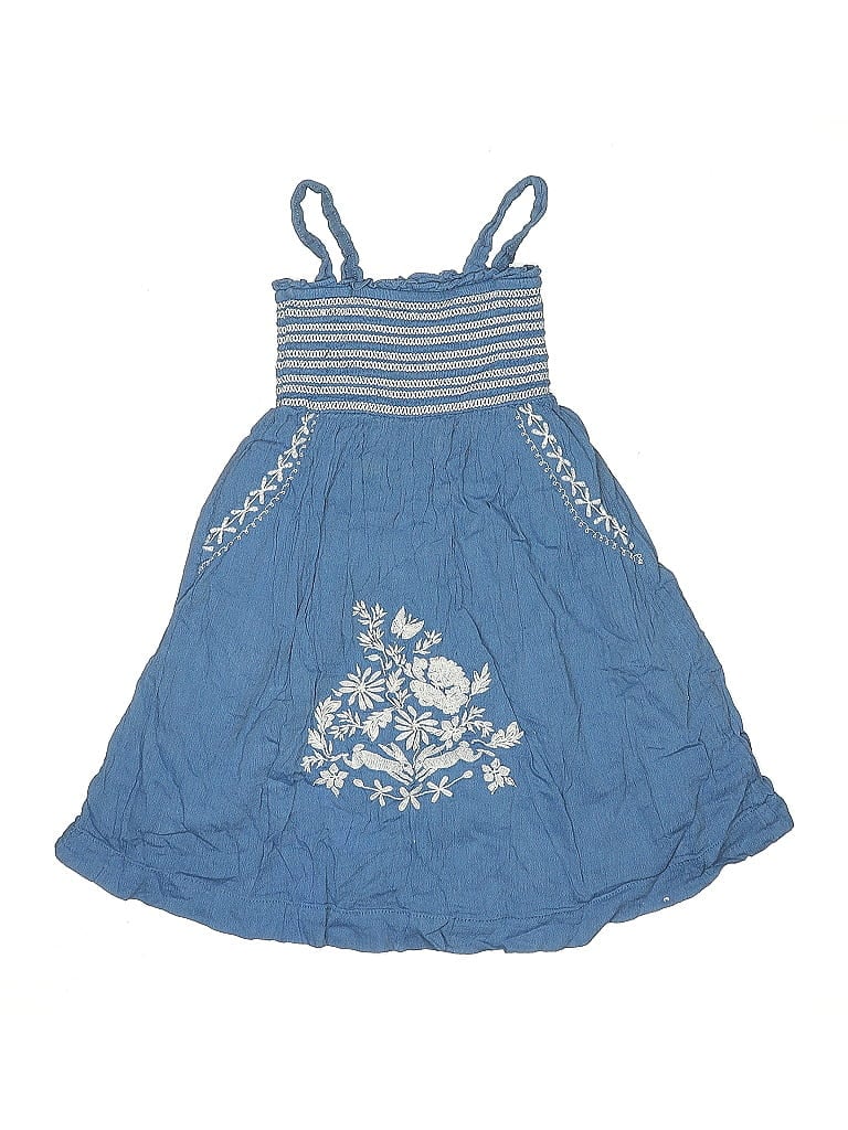 Pre-owned Gap Kids' Dress In Blue