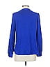 Milly Blue Long Sleeve Blouse Size 2 - photo 2