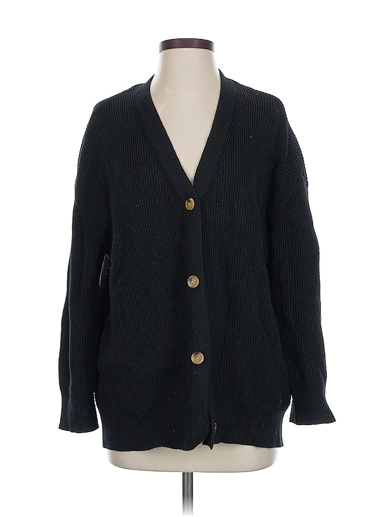 Pre-owned Lillusory Cardigan Sweater In Black