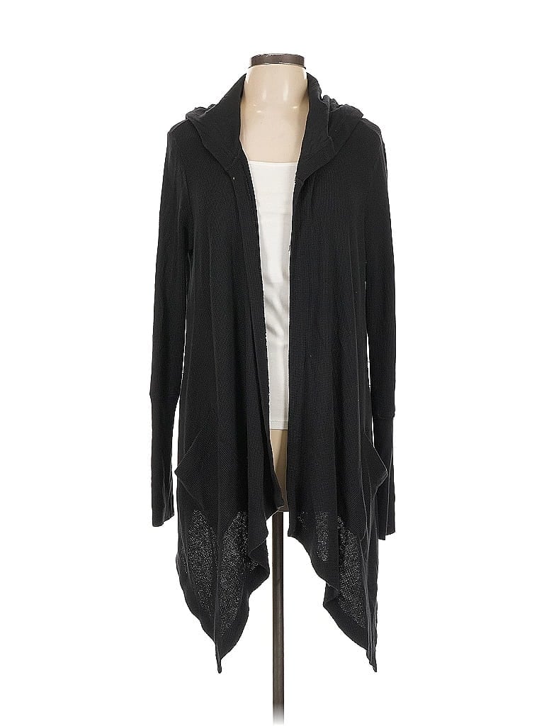 Pre-owned Splendid Cardigan Sweater In Black
