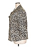 Sara Michelle 100% Polyester Animal Print Ivory 3/4 Sleeve Blouse Size 2X - photo 5
