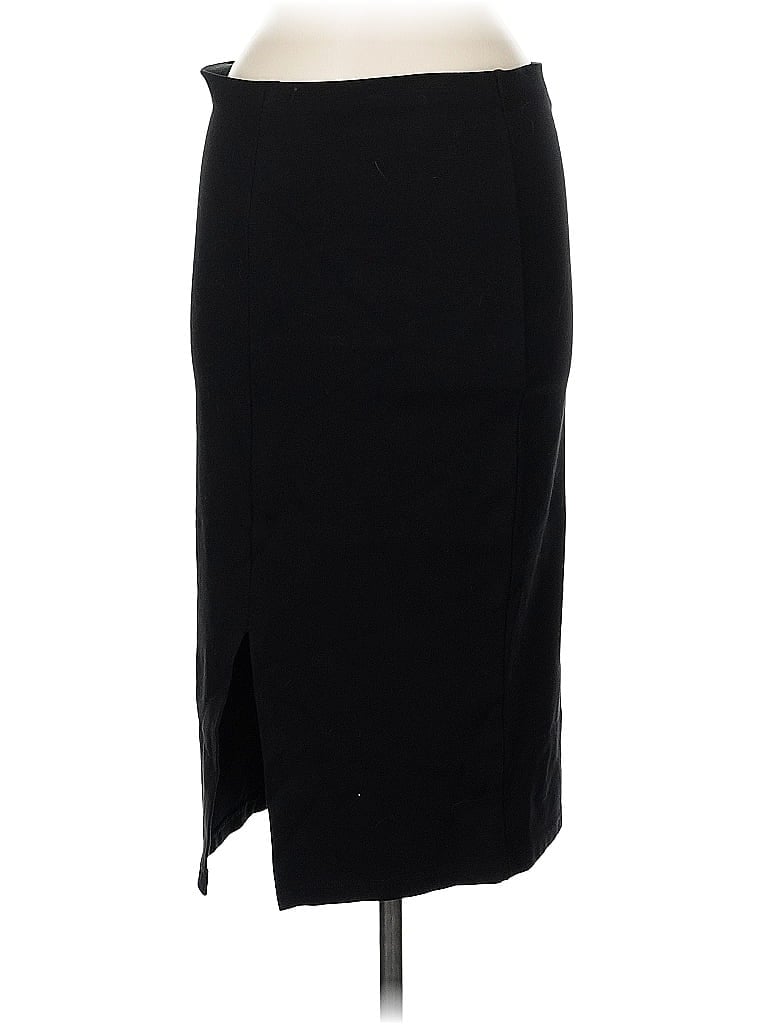 Pre-owned H&m Formal Skirt In Black