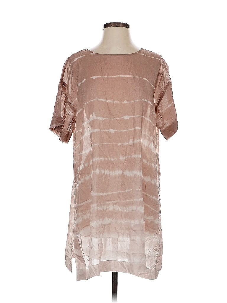 Pre-owned Purejill Casual Dress In Brown