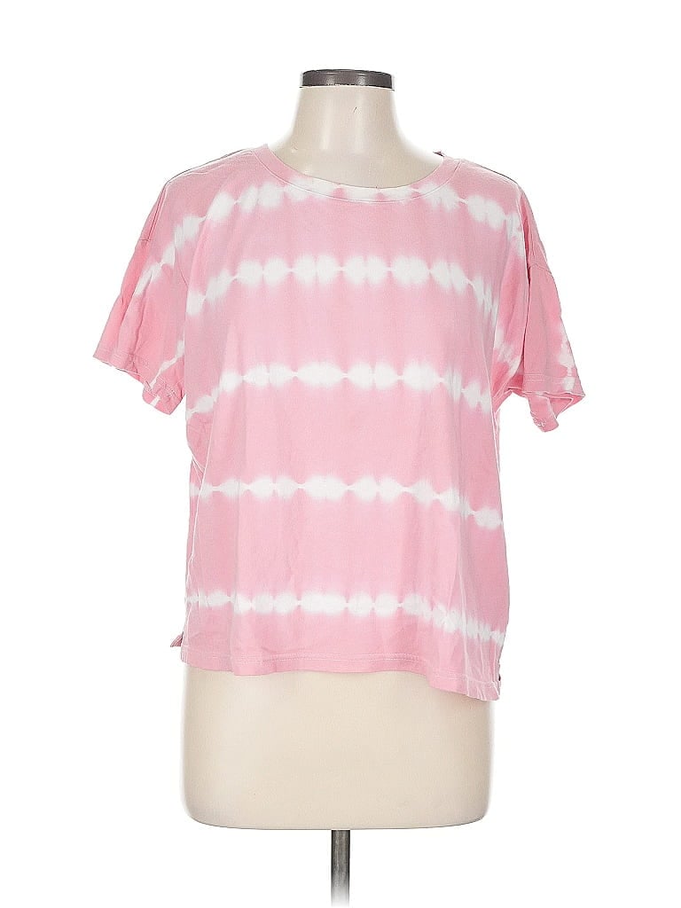 Pre-owned Rails Short Sleeve T-shirt In Pink