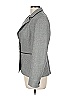 Jones New York Houndstooth Gray Blazer Size 10 - photo 5