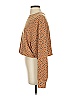 Le Lis Animal Print Brown Tan Cardigan Size S - photo 5