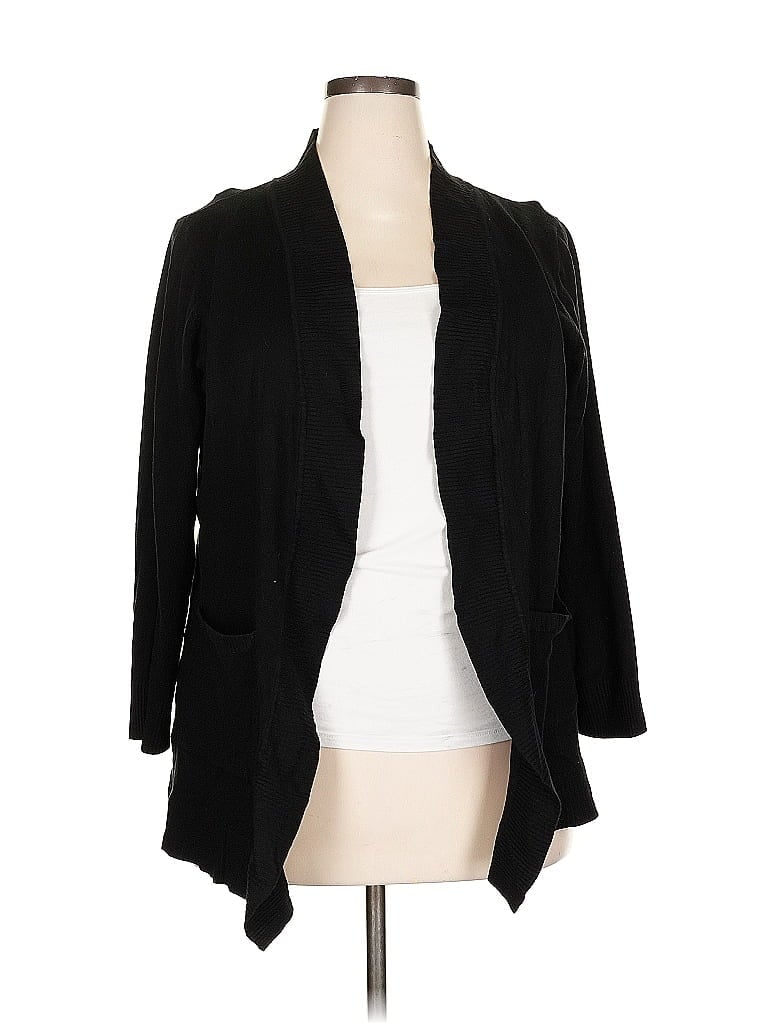 Pre-owned Alove Story A...love Story Cardigan Sweater In Black