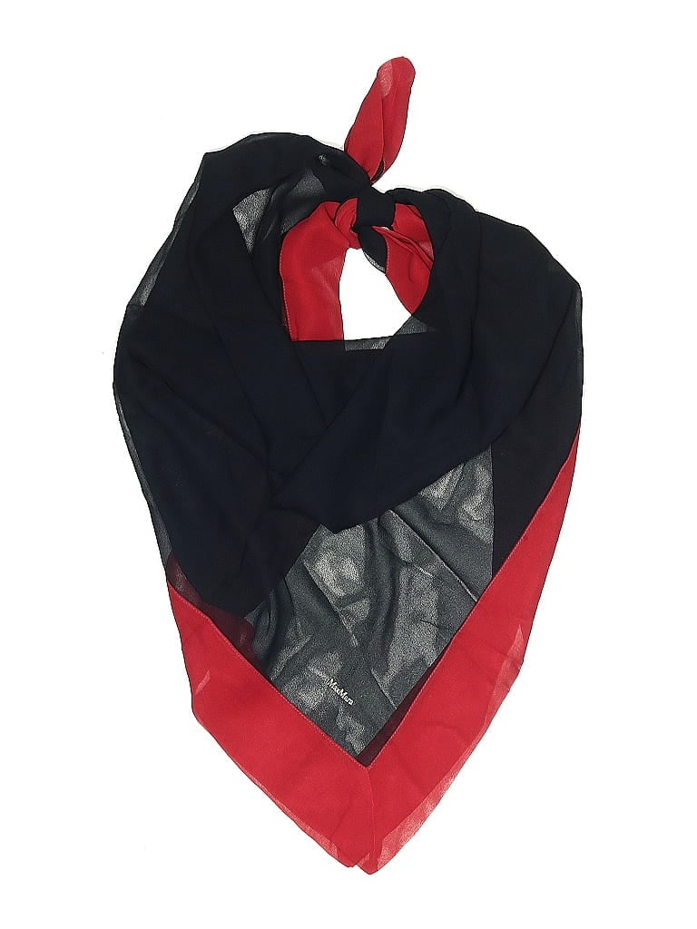 Pre-owned Max Mara Scarf In Blue