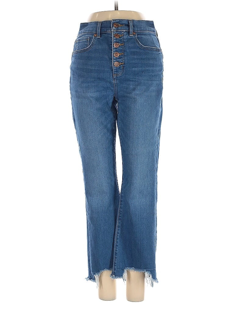 Pre-owned Ann Taylor Loft Jeans In Blue