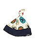 Mamiye Brothers 100% Cotton Teal White Beanie 6-9 MO / 9 MO - photo 1