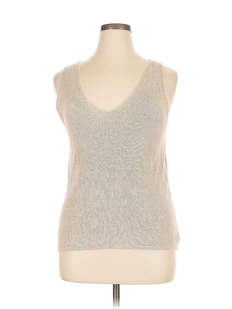 Pre-owned Ann Taylor Loft Outlet Sweater Vest In Brown