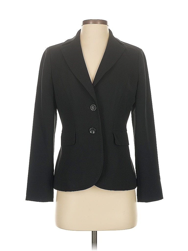 Pre-owned Ann Taylor Blazer Jacket In Black