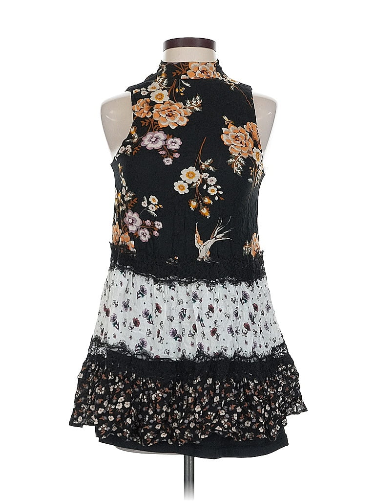 Pre-owned Love, Fire Casual Dress In Black