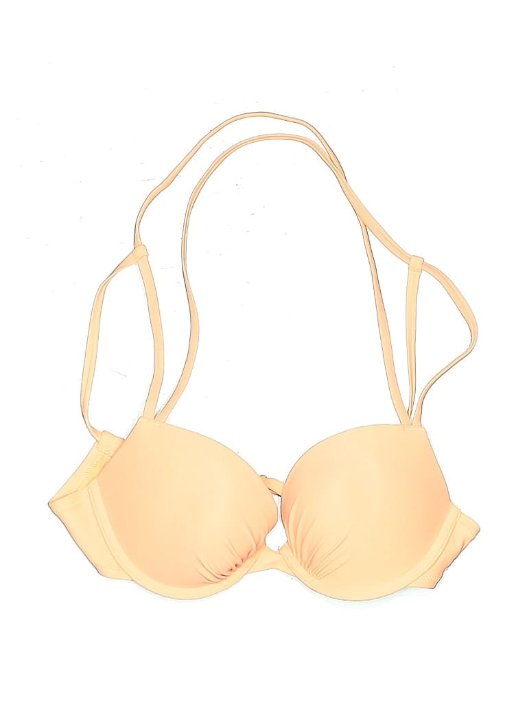 Pre-owned Aerie Swimsuit Top Yellow Swimwear