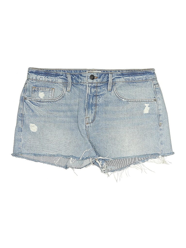 Pre-owned Frame Denim Shorts In Blue