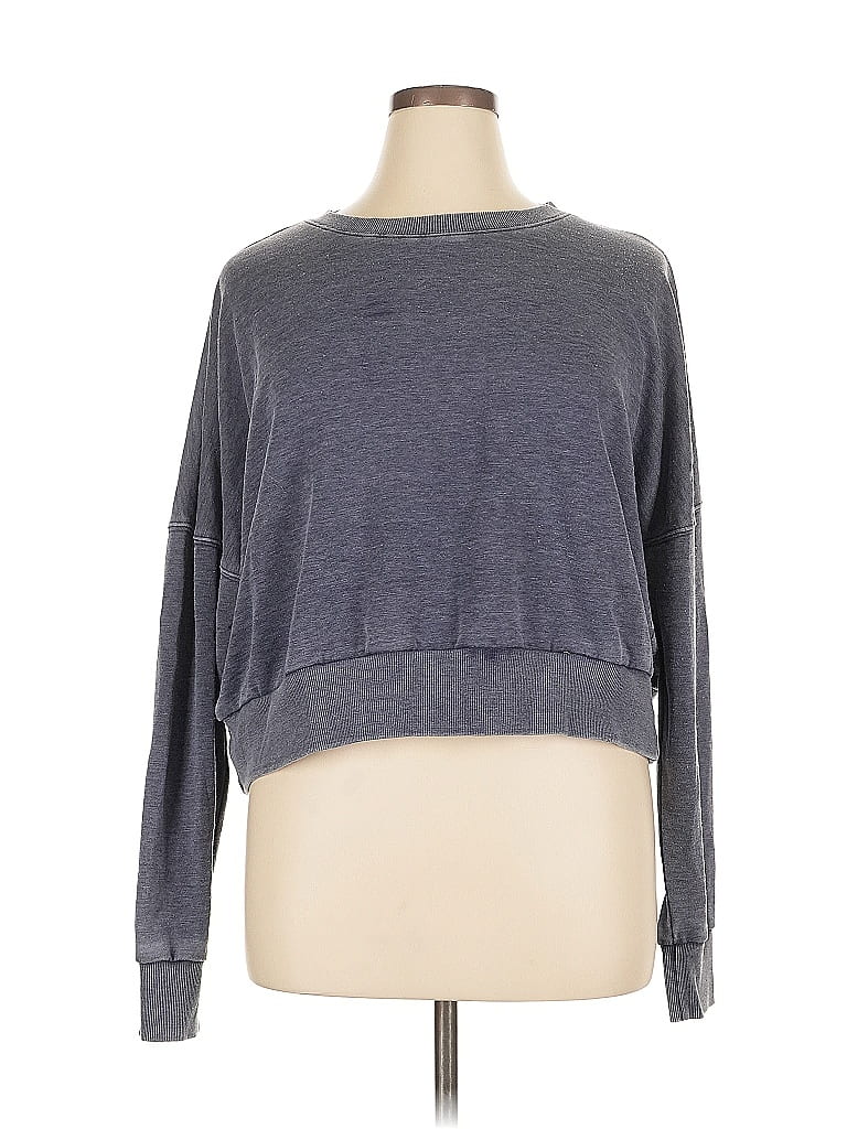 Pre-owned Jess Lea Sweatshirt In Gray