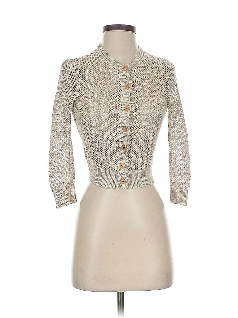 Pre-owned Theory 3/4 Sleeve Top Ivory Turtleneck Tops In White