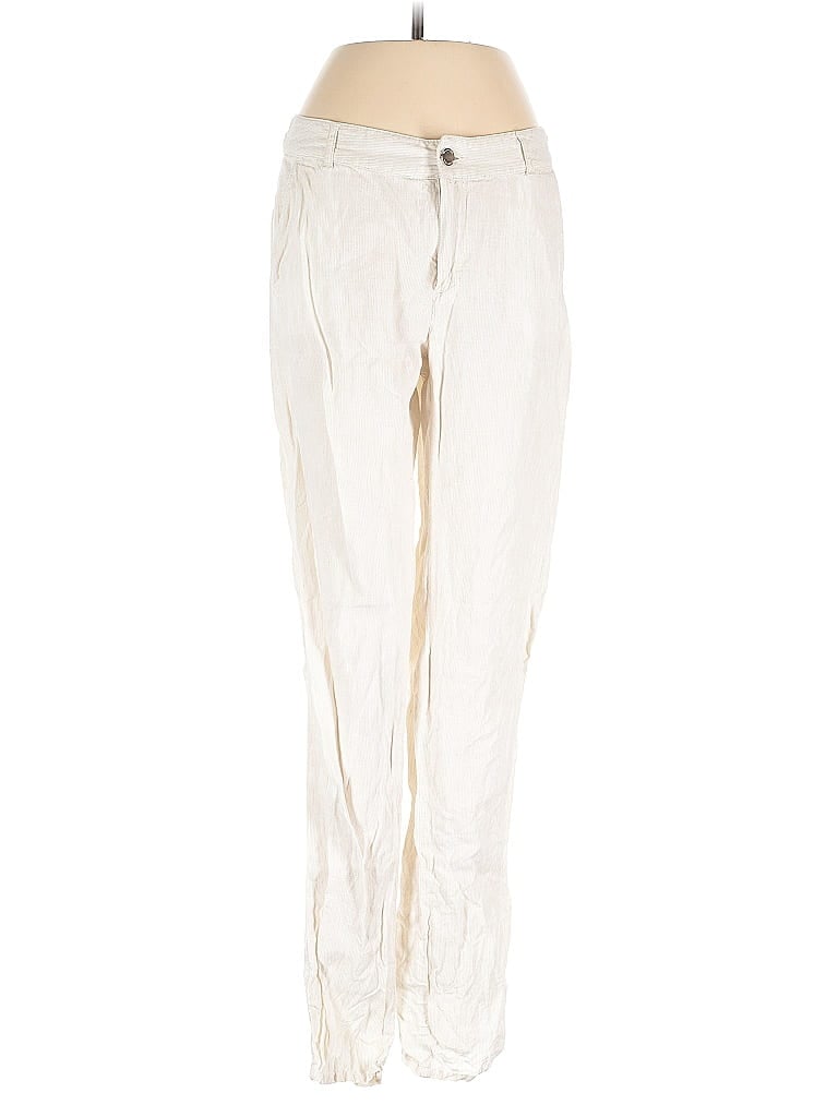 Pre-owned Massimo Dutti Casual Pants In White