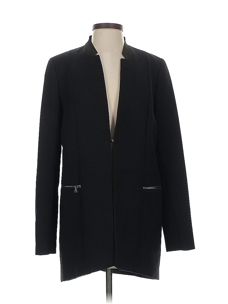 Pre-owned T Tahari Coat In Black