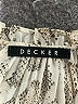 decker 100% Polyester Ivory Long Sleeve Blouse Size S - photo 7