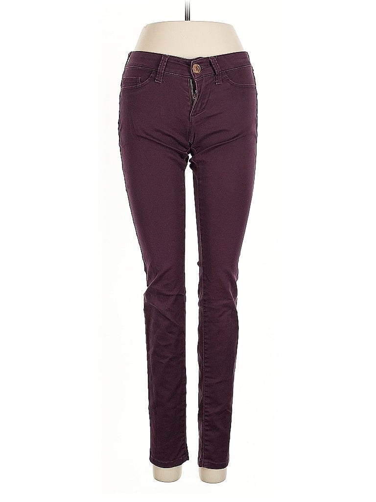 Click to view more detailed imagery on our partner's website Pre-owned Vanity Jeggings In Burgundy