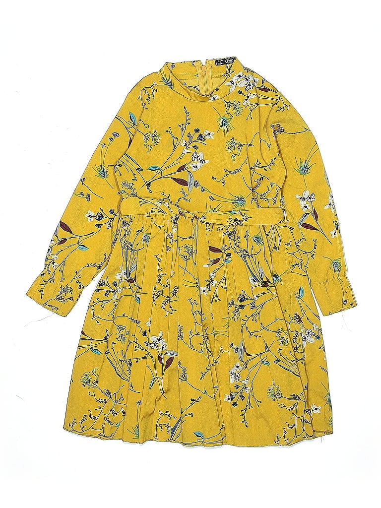 Pre-owned Unbranded Kids' Dress In Yellow