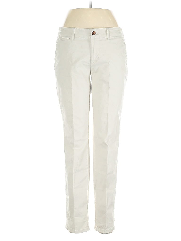 Pre-owned Victoria's Secret Khaki Pant In White