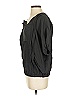 Vitta Luna 100% Polyester Black Short Sleeve Blouse Size S - photo 5