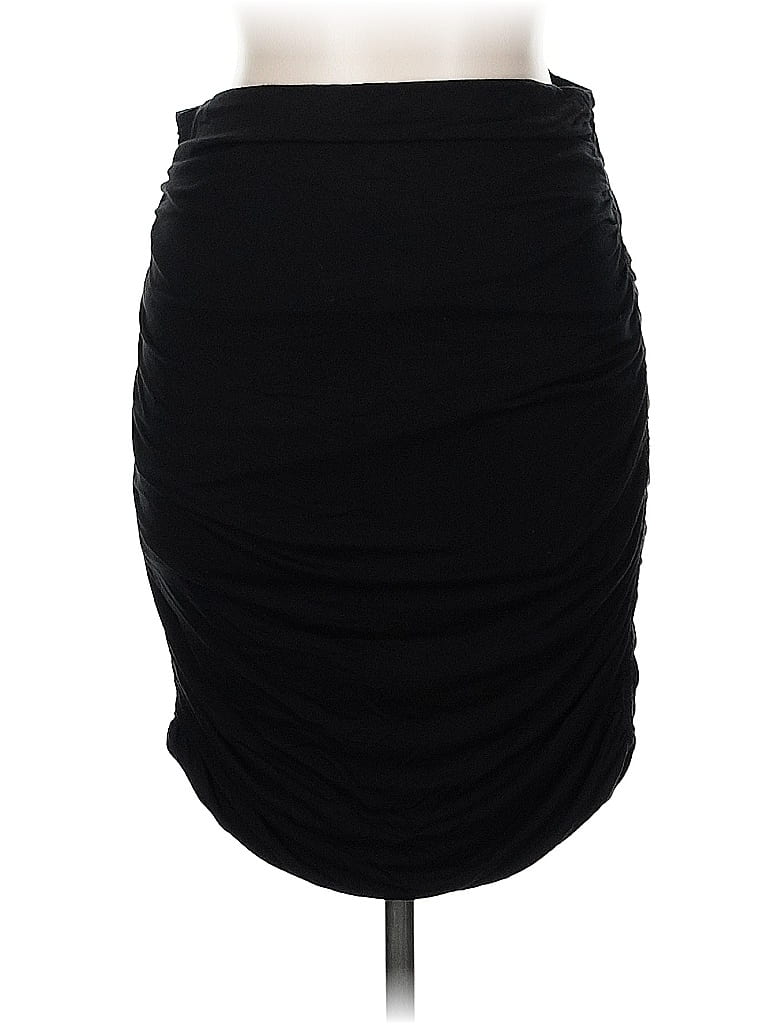Pre-owned Max Studio Casual Skirt In Black