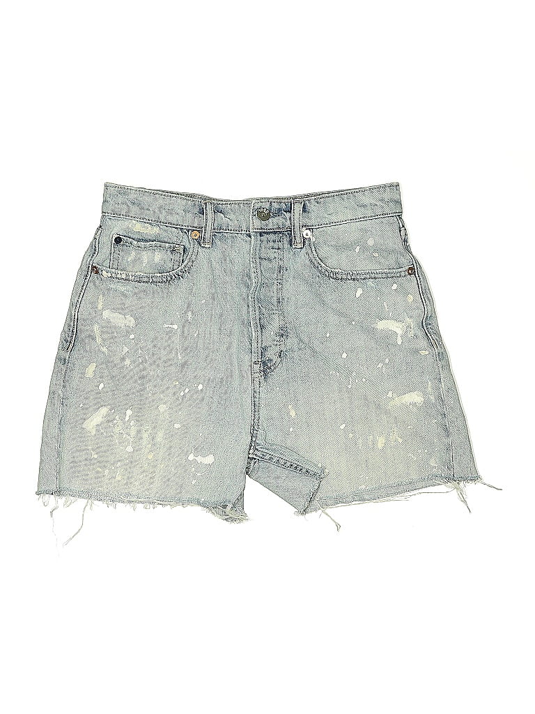 Pre-owned Gap Denim Shorts In Silver