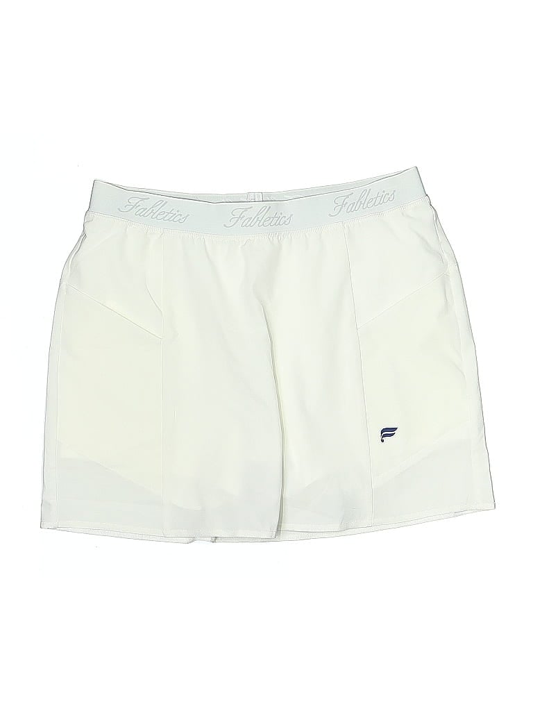 Pre-owned Fabletics Active Skort In White