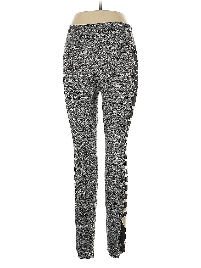 Pre-owned Victoria's Secret Pink Active Pants In Gray