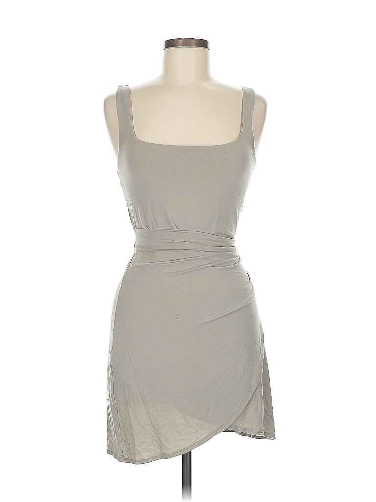Pre-owned Wilfred Cocktail Dress In Gray