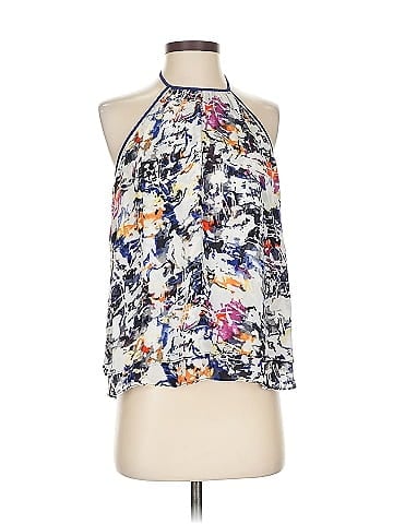 Parker Sleeveless Silk Top (view 1)