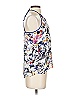 Parker 100% Silk White Sleeveless Silk Top Size XS - photo 4