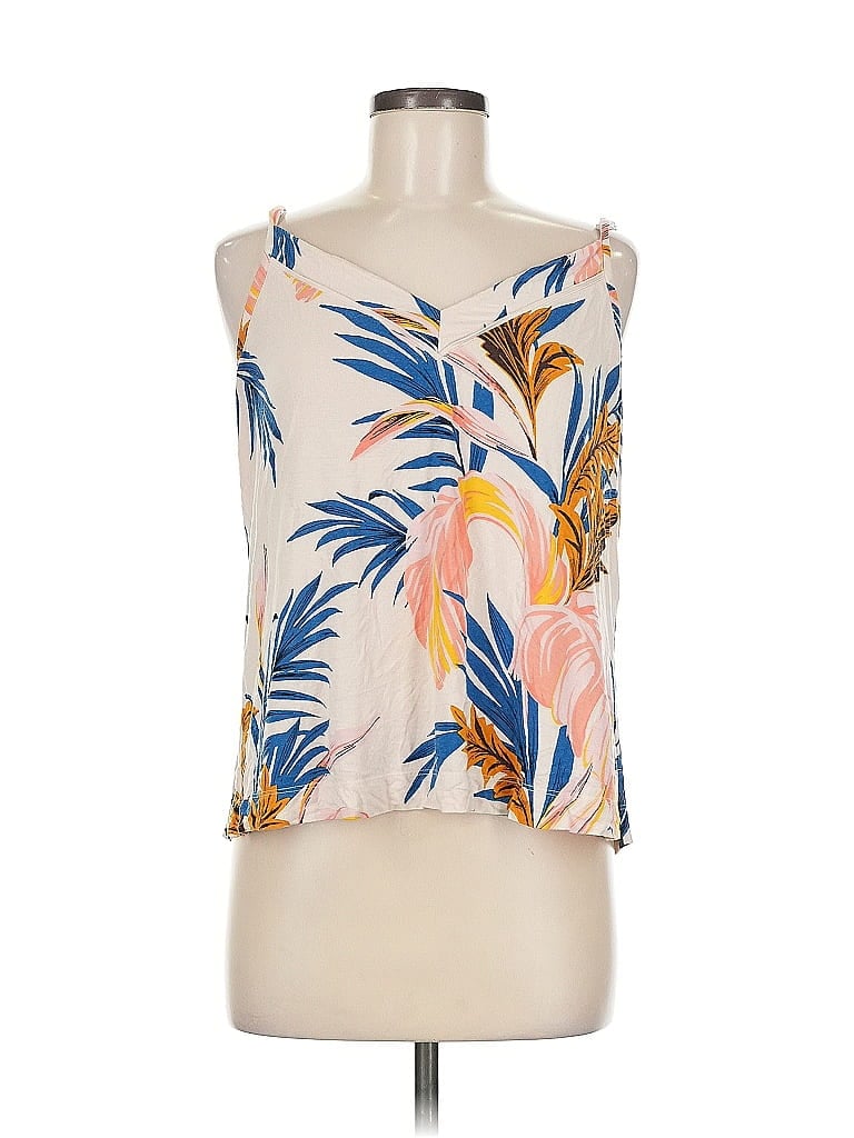 Click to view more detailed imagery on our partner's website Pre-owned Soma Tank Top Gold Strapless Neckline Tops