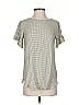 Ann Taylor LOFT 100% Rayon Gray Short Sleeve Top Size XXS - photo 1