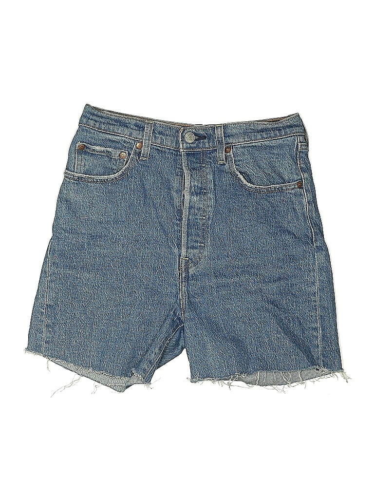 Pre-owned Levi's Denim Shorts In Blue