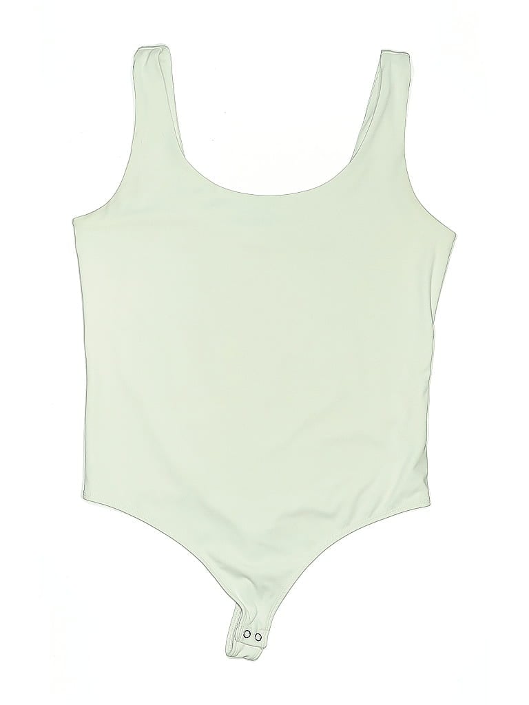 Pre-owned Express Bodysuit In Green