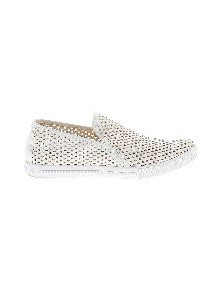 Pre-owned Jibs Life Flats In White