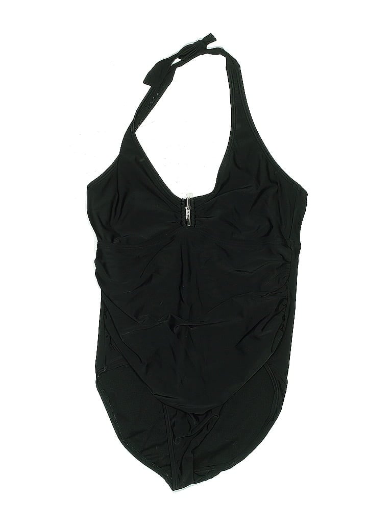 Pre-owned Calvin Klein One Piece Swimsuit In Black