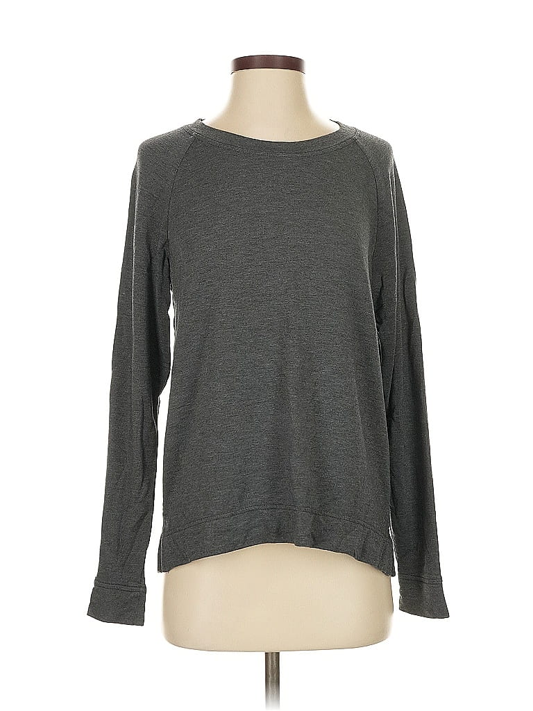 Pre-owned Lou & Grey Pullover Sweater In Gray