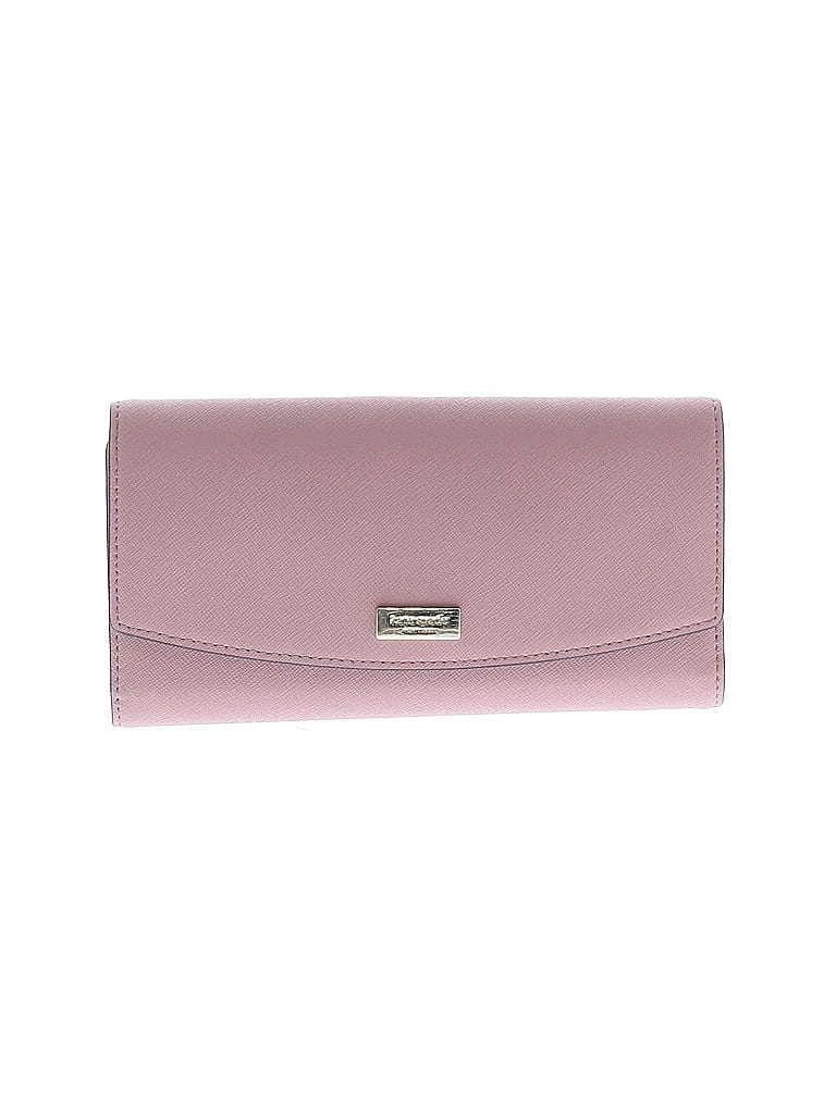 Pre-owned Kate Spade New York Leather Wallet In Pink