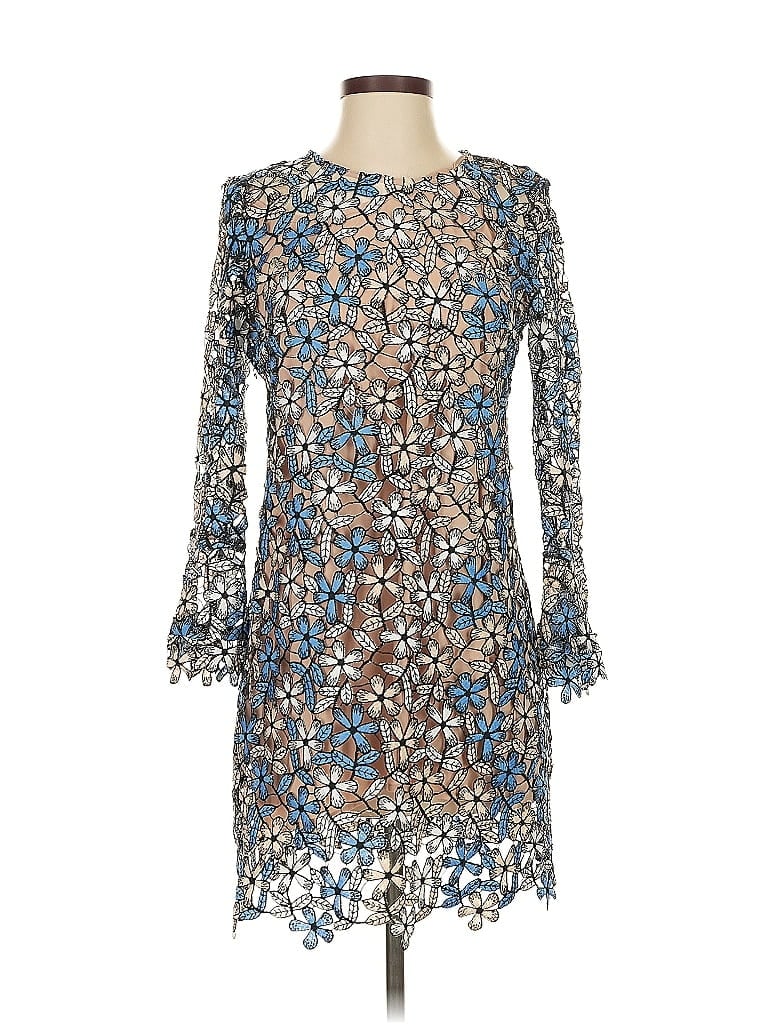 Pre-owned Shoshanna Cocktail Dress In Blue